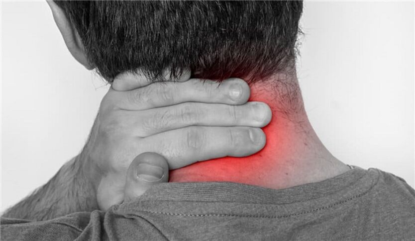 dhimbje në qafë me osteokondrozë